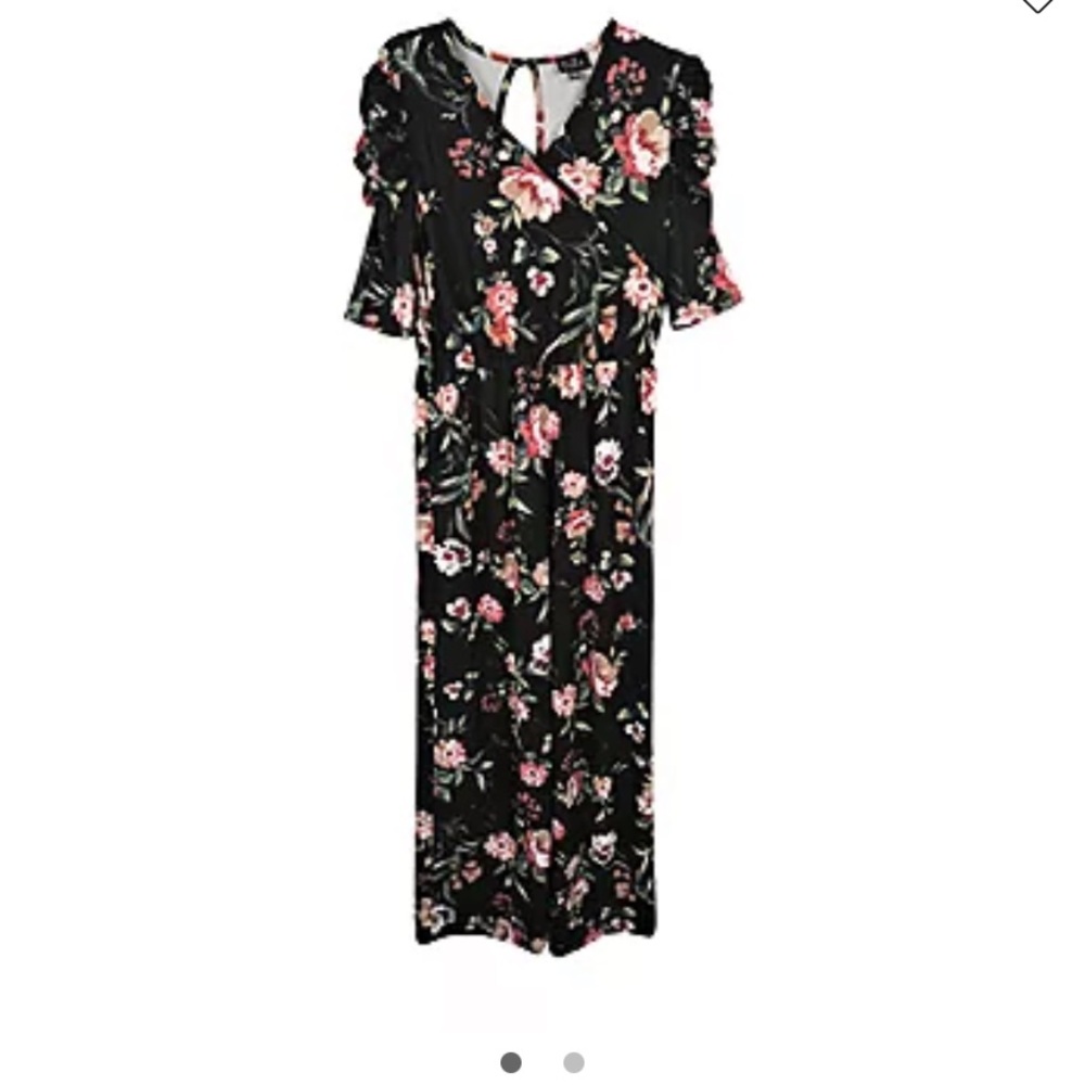 Big Girls Elbow Sleeve Jumpsuit